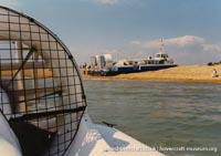 AP1-88 hovercraft promotional day by BHC -  (credit: The <a href='http://www.hovercraft-museum.org/' target='_blank'>Hovercraft Museum Trust</a>).